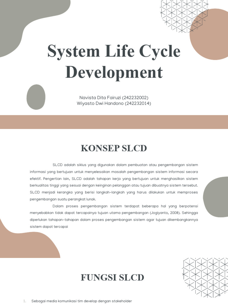 Tugas STI SLCD Kelompok 2 - Compressed | PDF