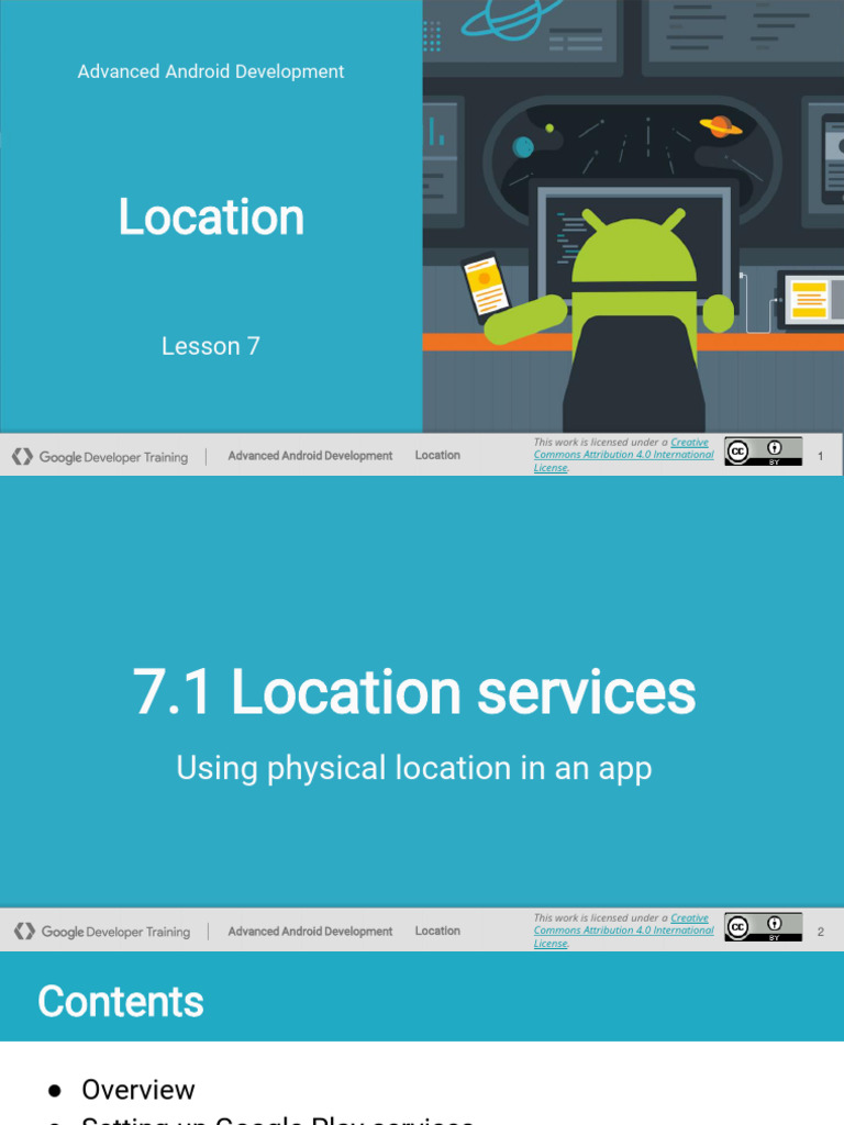 7.1 Location | PDF | Google Play | Android (Operating System)