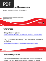 ECOR1041 L02 Representing Numbers