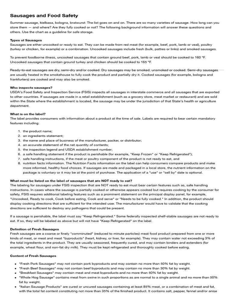 Food Safety and Inspection Service visual data 3
