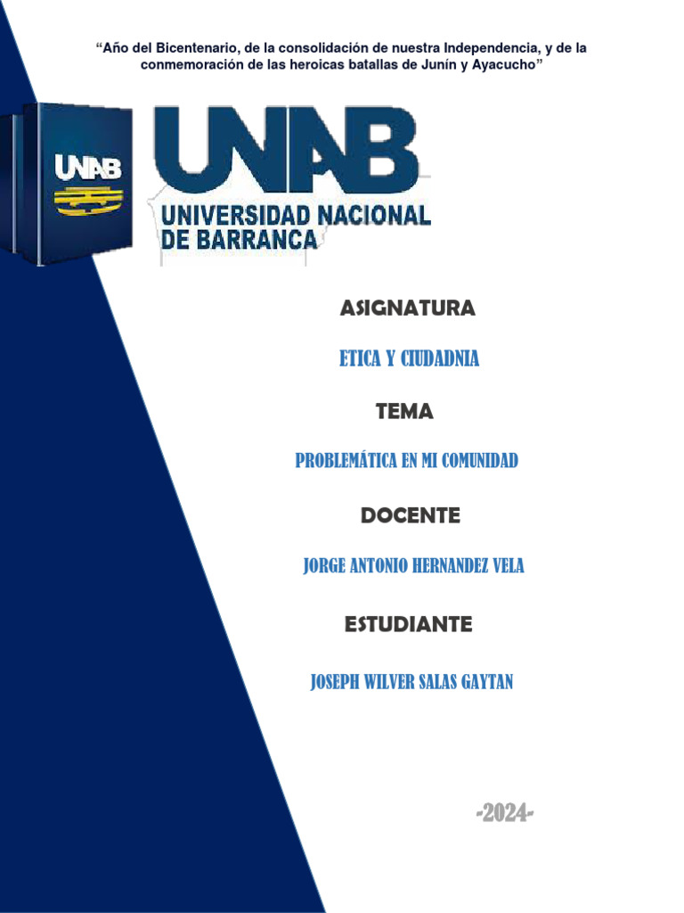Problema en Mi Comunidad | PDF | Residuos | Entorno natural