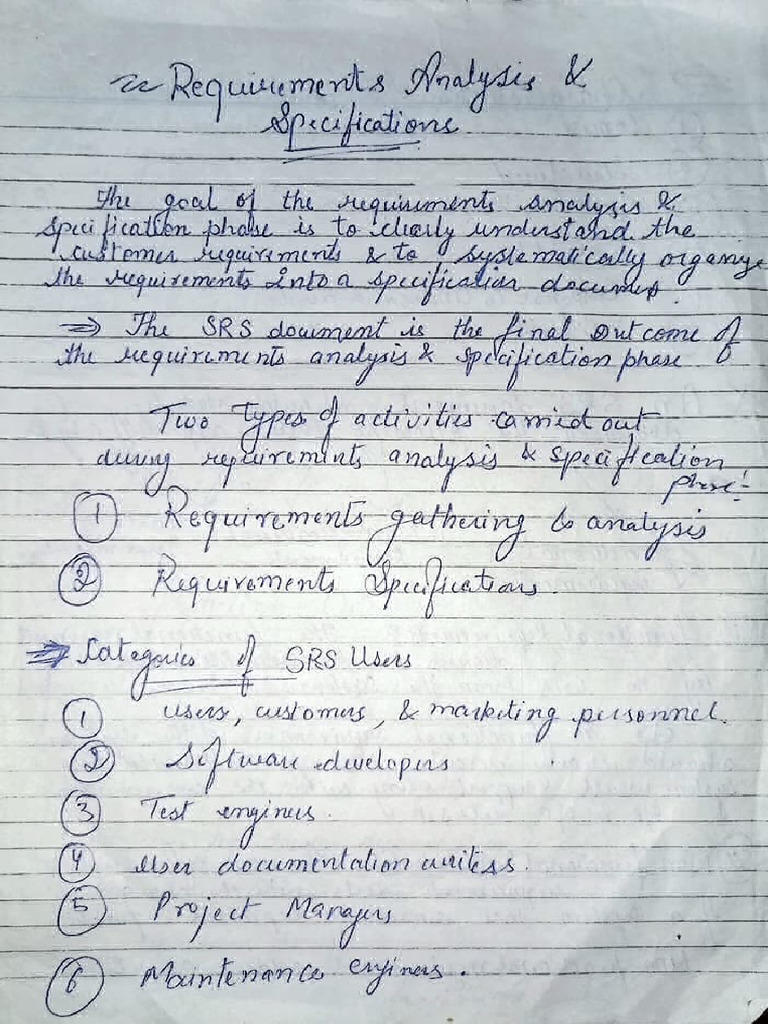 Software engineering notes pdf