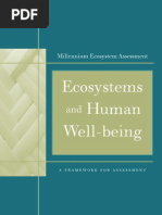 Ecosystems Human Wellbeing