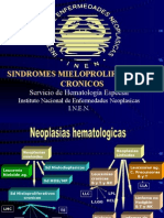 SINDROMES MIELOPROLIFERATIVOS CRONICOS