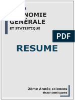 Résumé Economie 1