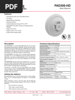 3992735 Potter PAD 100-HD Heat Detector