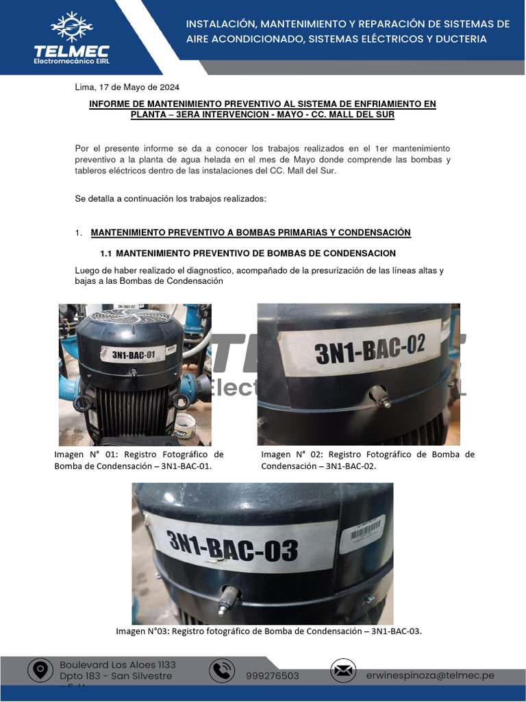 Informe de mtto preventivo planta mayo mds 2024 telmec