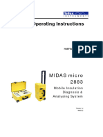Operating Instructions MidasMicro 2883 Tettex