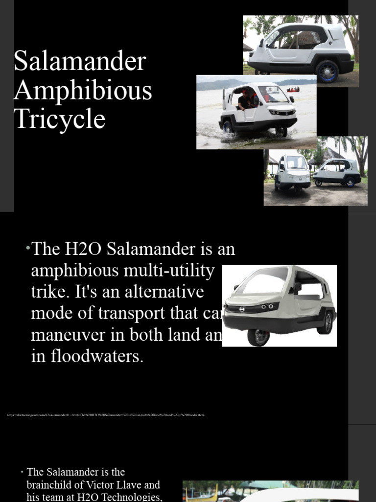 Group 1 SalamanderAmphibiousTricycle Download Free PDF