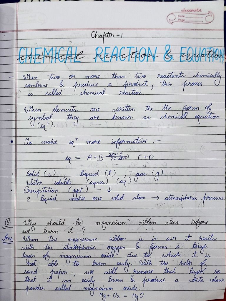 Ch 1 Chemistry Pdf