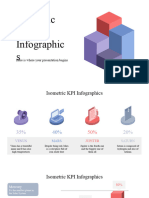 Isometric KPI Infographics by Slidesgo