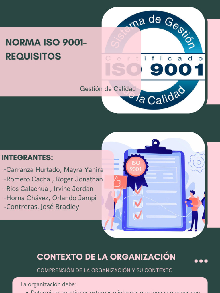 Requisitos de la Norma ISO 9001 | PDF | Gestión de la calidad | Calidad ...