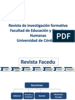 Estructura para La Publicación de Articulos Revista de Semilleros de Investigación FACEDU