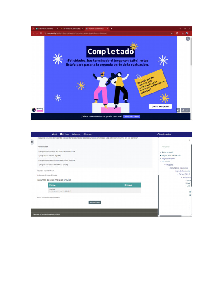 Escape Room y Cuestionario Moodle | PDF