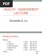 COLDSPA Pain Assessment Guide | PDF | Pain | Patient