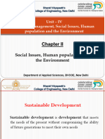 Unit IV Chapter 2 Social Issues and Human Population