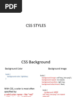 CSS Background