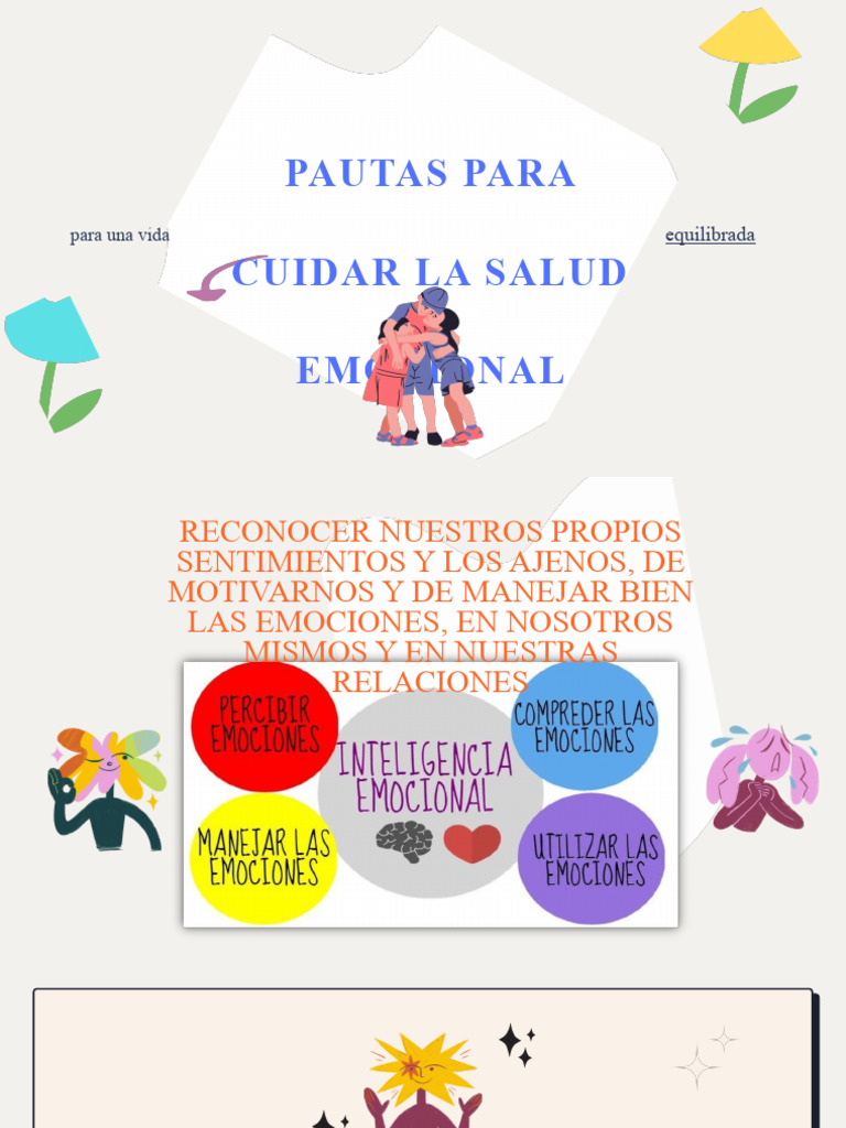 Pautas Para Cuidar La Salud Emocional | Descargar gratis PDF | Las ...