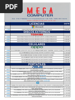 Lista de Precios 4 Octubre | PDF | USB | Tableta