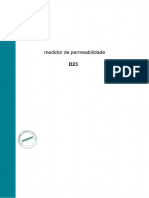 Medidor Permeabilidade SD23