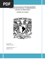 Trabajo de Operaciones Desarrollo de Unidad V