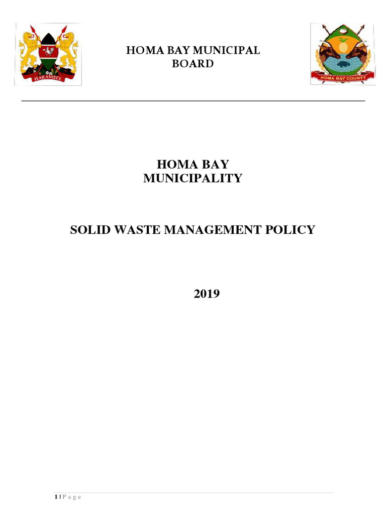 homa-bay-municipality-solid-waste-management-policy-pdf-waste