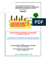 COURS DES MACHINES l2