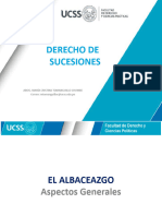 DERECHO DE SUCESIONES UCSS (Albaceazgo)