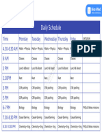 Class Schedule