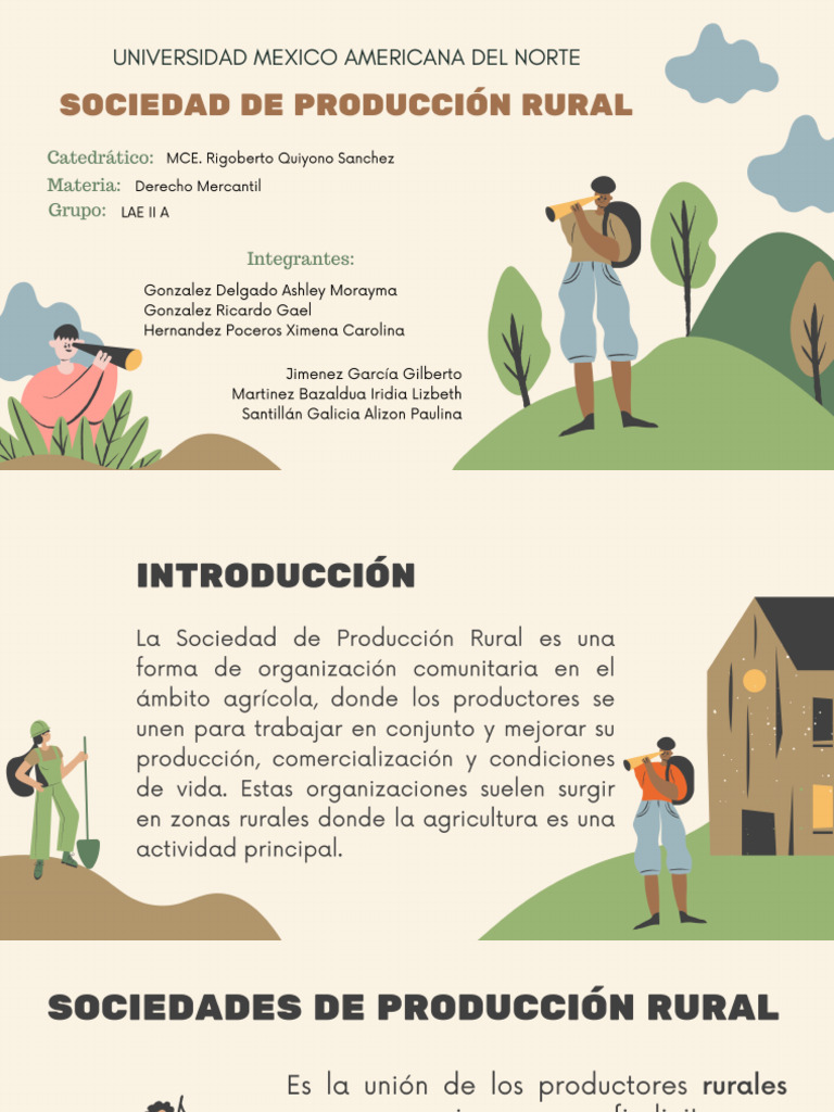 Sociedad de Producción Rural | PDF