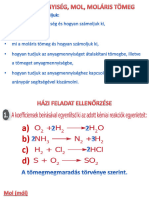 56 - Az - Anyagmennyiseg - Mol - Molaris Tomeg