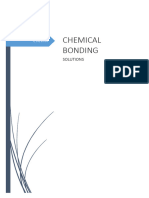 (Complete Solutiuon) Chemical Bonding
