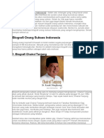 Biografi Orang Sukses Indonesia & Dunia