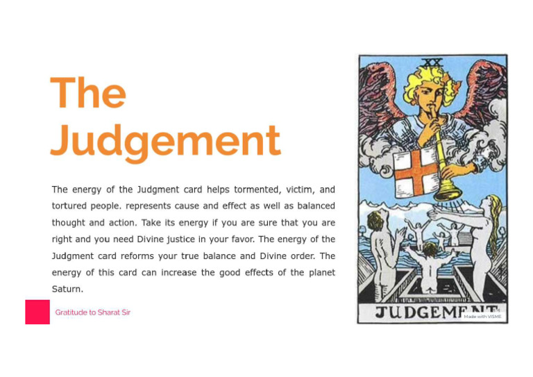 The Judgement | PDF