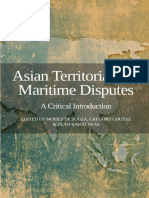 Asian Territorial and Maritime Disputes Â E IR
