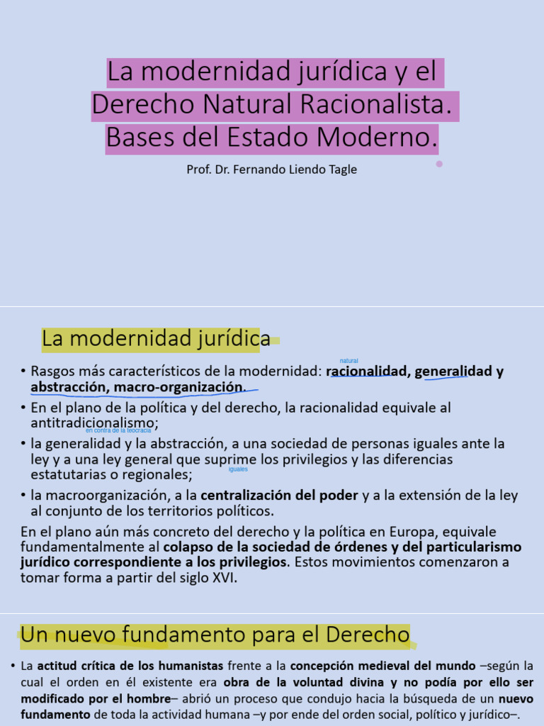 9 DerechoRacional | PDF | La Ley natural | Razón