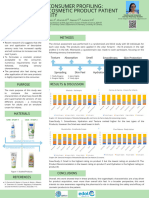 POSTER Cosmetic Consumer Profiling A Look at Cosmetic Product Patient Acceptability