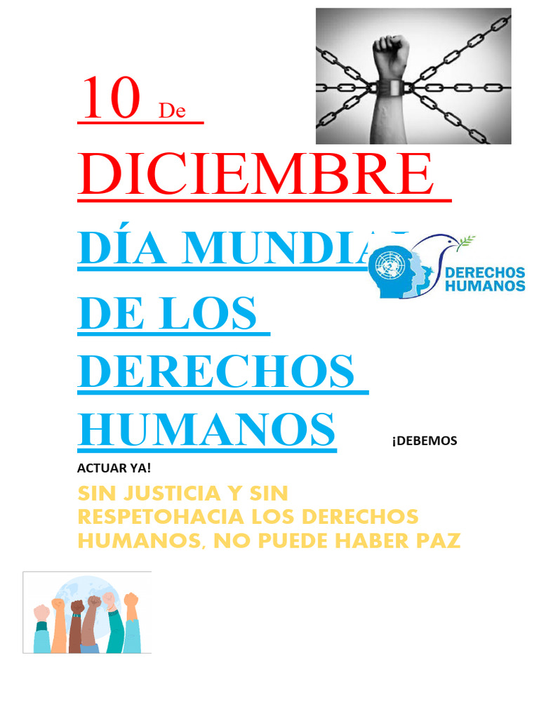Día Mundial de Los Derechos Humanos PDF