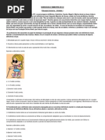 EXERCÍCIOS 4º BIMESTRE 2011