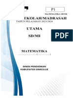 Soal Uas Matematika 2024