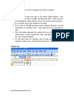 Excel Lab Exercises -V3