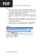 Excel Lab Exercises -V3