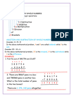 P.6 Operation On Whole Numbers