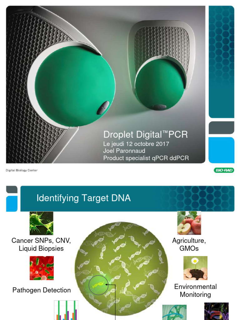 DDPCR Presentation I2mc 20171012 | PDF | Genetics | Biochemistry