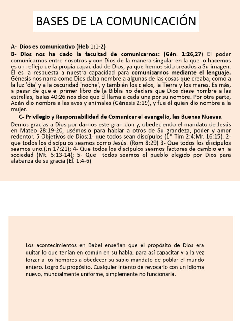 La Comunicación Pdf Comunicación Palabra