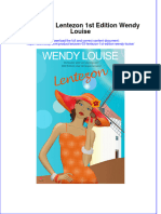 Full Download Seizoen 03 Lentezon 1St Edition Wendy Louise Online Full Chapter PDF