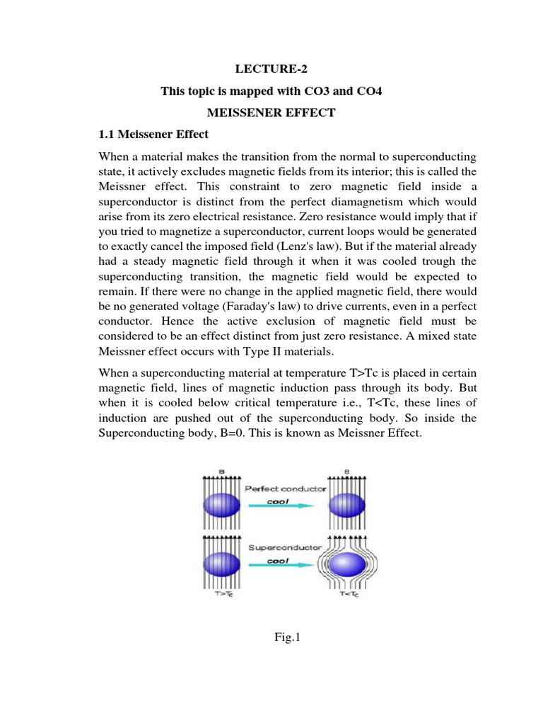 Superconductivity Lecture Notes 2 | PDF | Superconductivity | Quantity