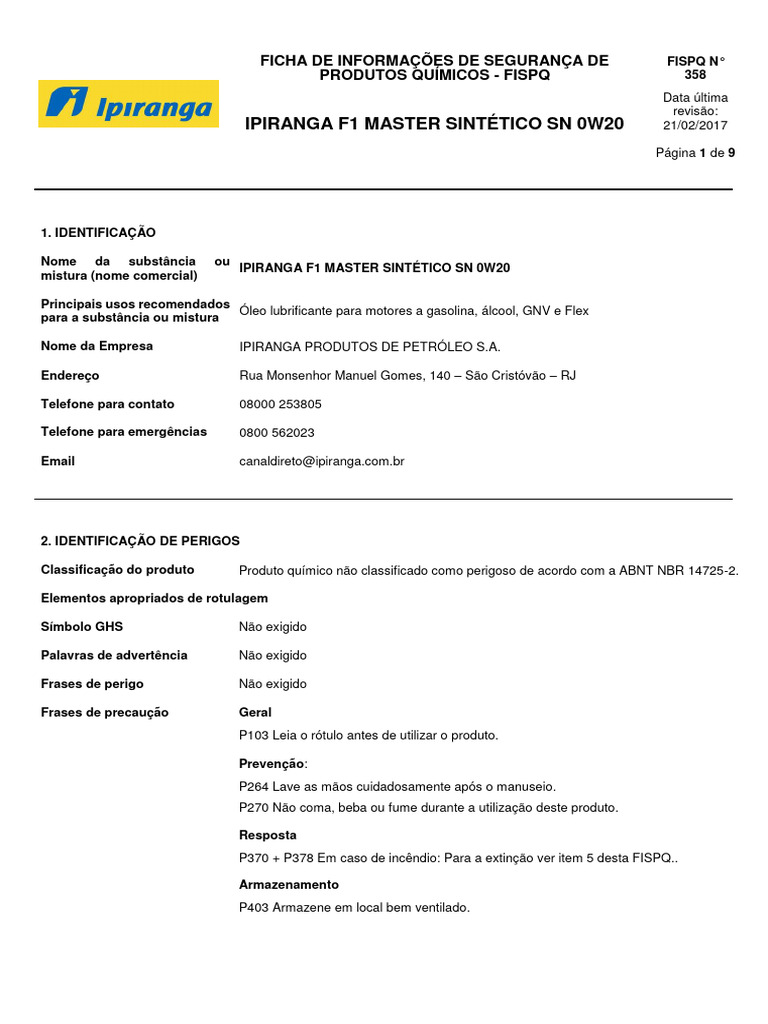 fispq-oleo-sn-sae-ow-20-pdf-embalagem-e-rotulagem-qu-mica