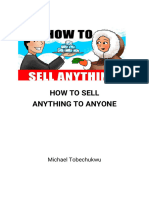 How To Sell Anything To Anyone