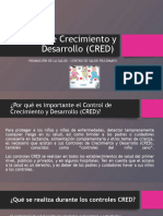 Control de Crecimiento y Desarrollo (CRED) - Act Sociales